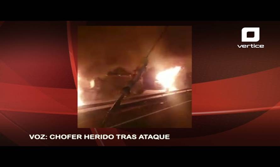 SalmónChile condenó ataque en que resultó herido camionero en Ercilla