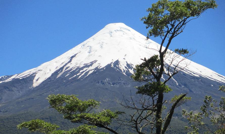 Conaf abre acceso a cumbre del volcán Osorno