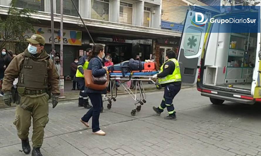 Mujer de la tercera edad fue atropellada en centro de Osorno