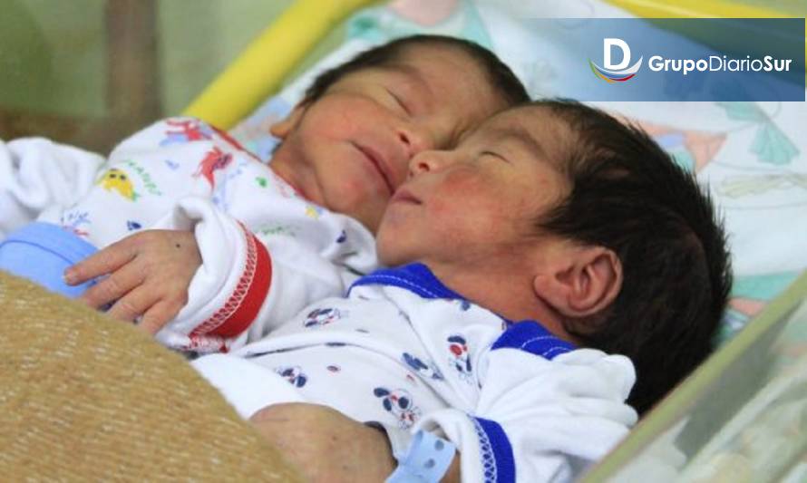 Exitoso parto de gemelos en el Hospital de Ancud