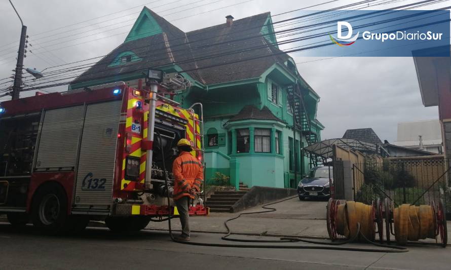 14 niños fueron evacuados del Hogar Los Tilos en Osorno por principio de incendio