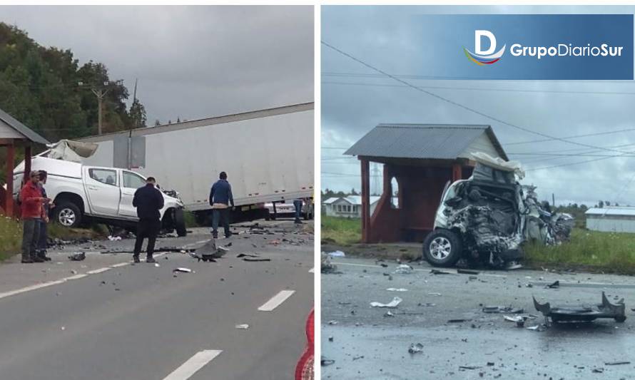 Violento accidente vehicular deja un fallecido en Dalcahue