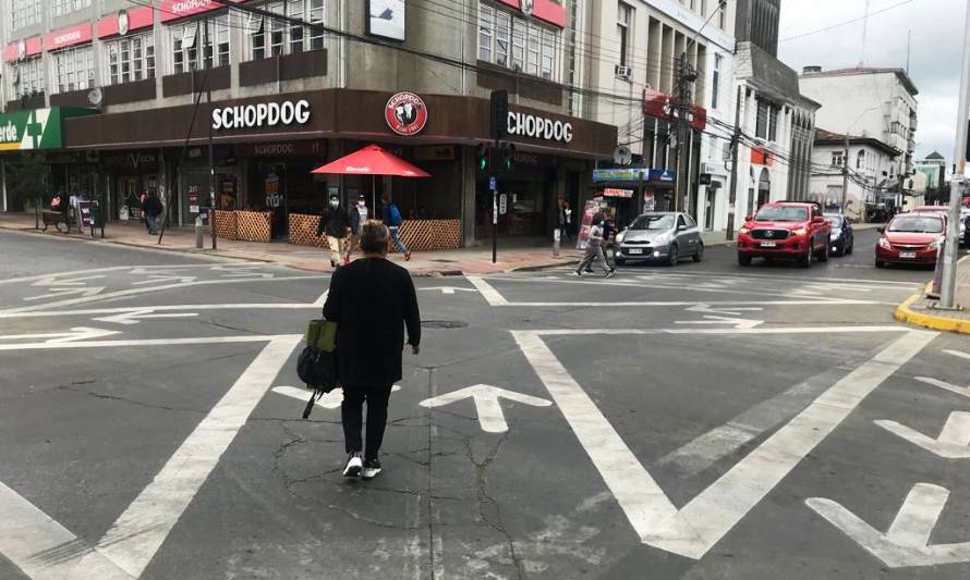 Habilitan “cruces Tokio”en centro de Osorno