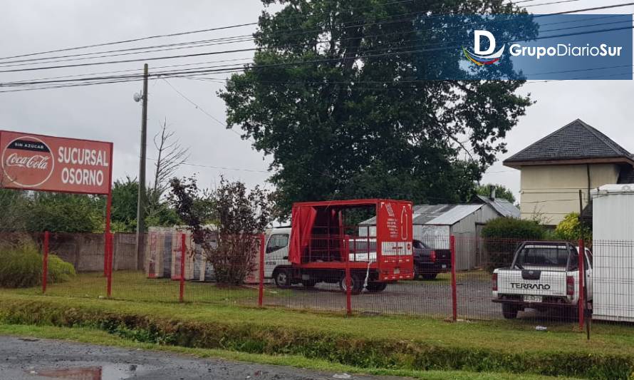 Millonario robo afecta a planta Coca-Cola Osorno:Guardia fue maniatada 