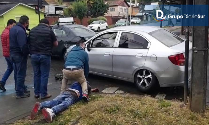 Hombre que chocó ebrio en Osorno marcó 1,84 grados de alcohol en alcolemia