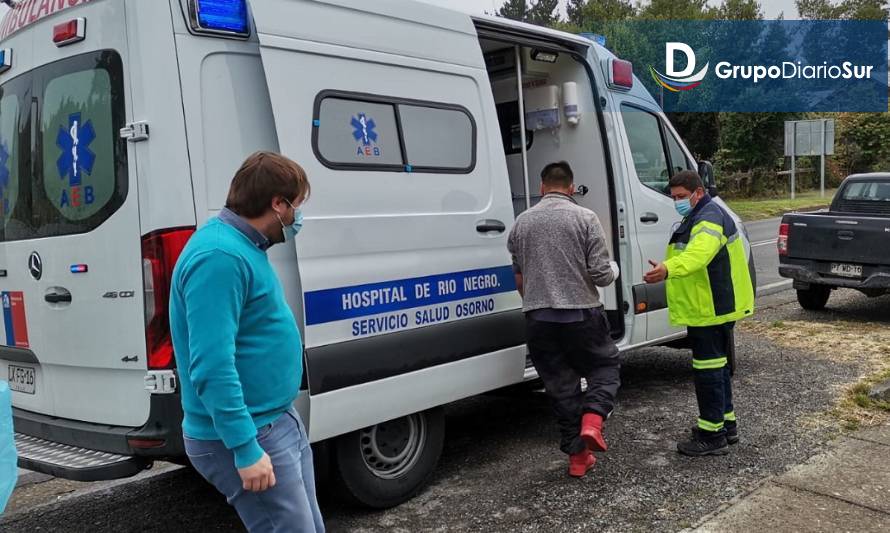 Después de casi 20 horas recibió atención médica joven que sufrió amputación en Caleta Cóndor