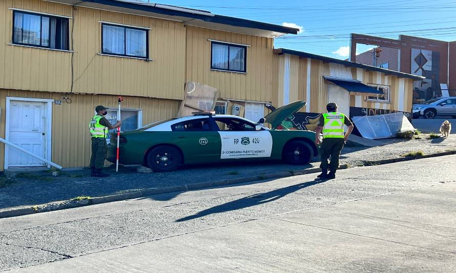 Patrulla de carabineros atropelló a peatón en medio de procedimiento policial 