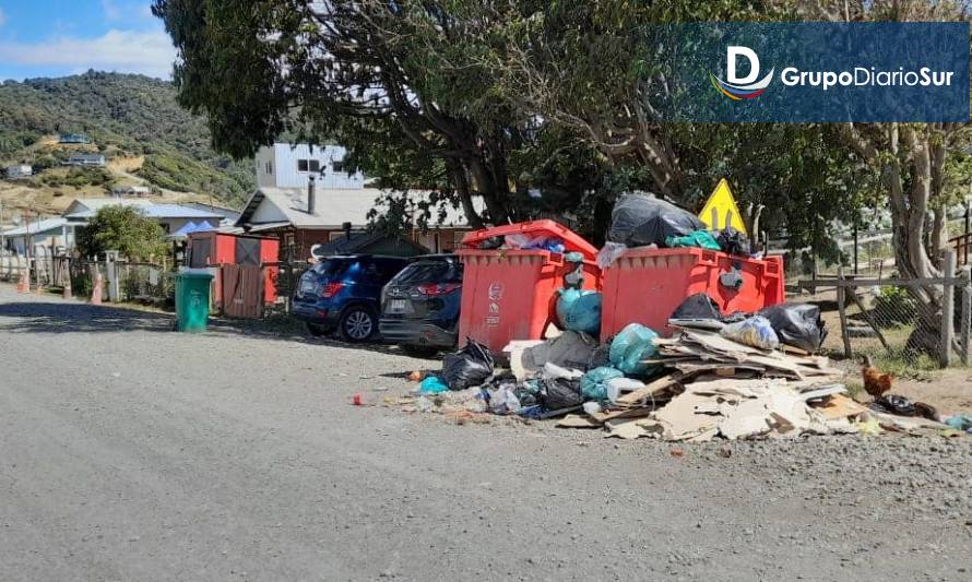 San Juan de la Costa en problemas con el retiro de basura domiciliaria