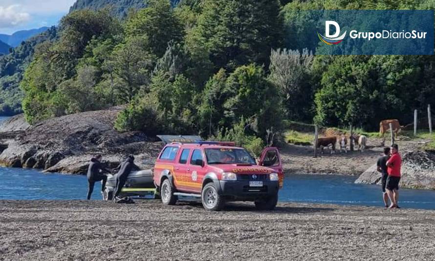 Encuentran cuerpo de menor desaparecido en lago Riesco