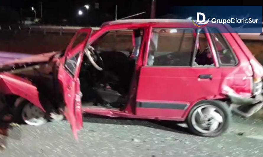 Tres lesionados dejó accidente ocurrido frente a Cañal Bajo