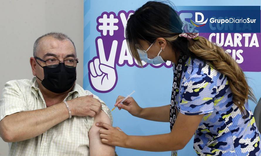 Conozca cómo avanza el proceso de vacunación con cuarta dosis en Osorno