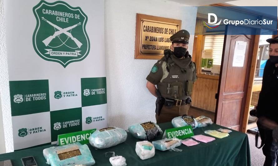 OS 7 de Carabineros realiza mayor decomiso de drogas del año 