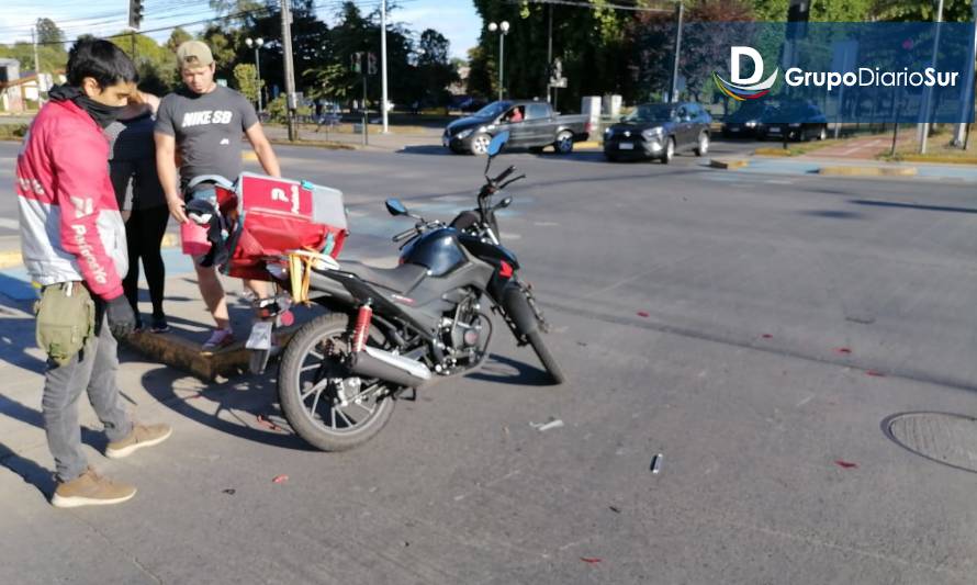 Detienen a conductor ebrio que colisionó a motociclista 