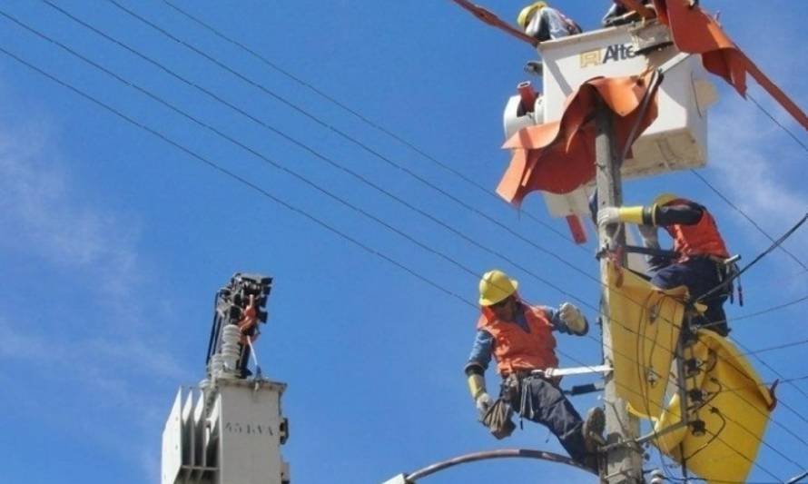 Saesa activó plan de emergencia por ráfagas de viento Puelche en zona cordillerana