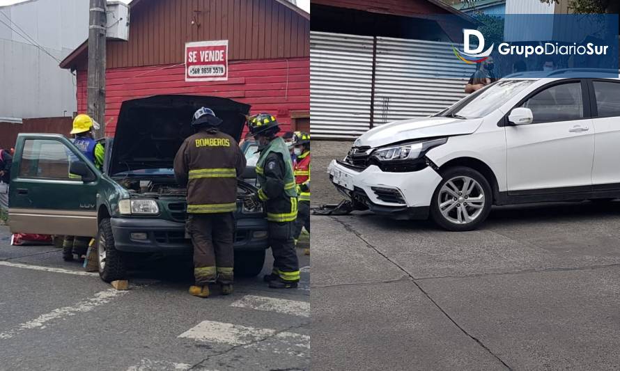 Accidente vehicular deja dos lesionados en Osorno