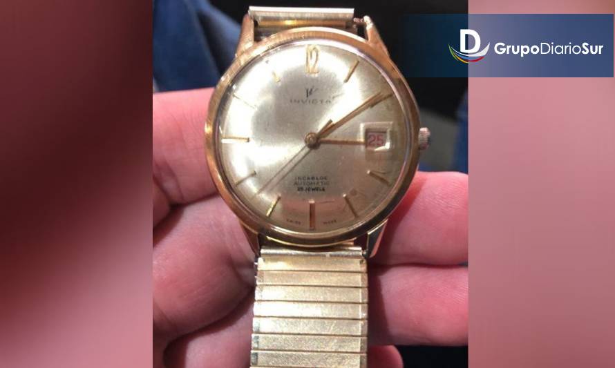 Ofrecen $500.000 de recompensa a quien devuelva reloj robado