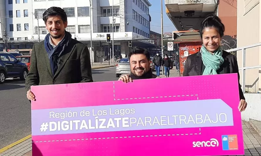 Autoridades lanzan en Osorno 
programa Digitalízate para el Trabajo 