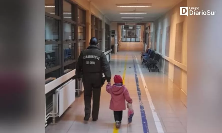 Rescatan a niña de tres años encerrada en un local comercial de Osorno