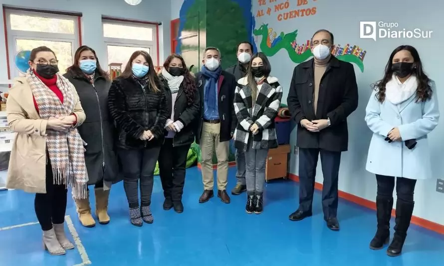 Inspeccionan obras de reparación en la Escuela Agroecológica Pichil de Osorno