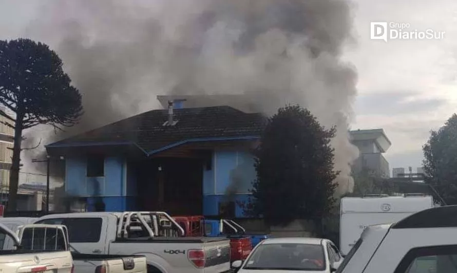 Menor falleció en incendio en residencia Catalina Keim de Osorno