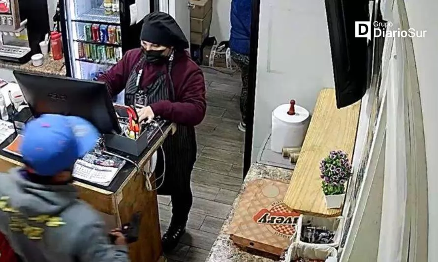 [VIDEO] Se hizo pasar por cliente y robó en restaurante osornino