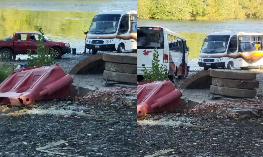 Fiscalizarán a quienes lavan sus vehículos en el Río Rahue tras daños al ecosistema