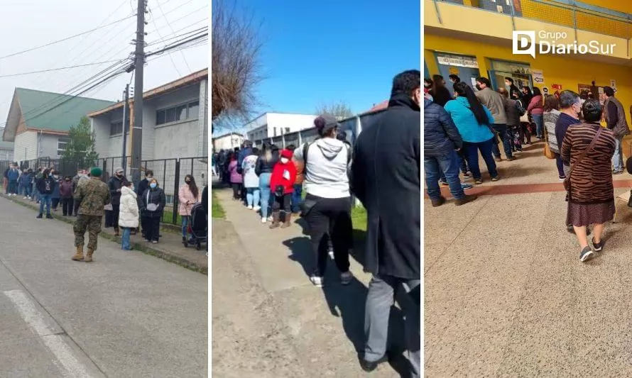 Dos horas para el cierre: masiva afluencia de votantes en Osorno 