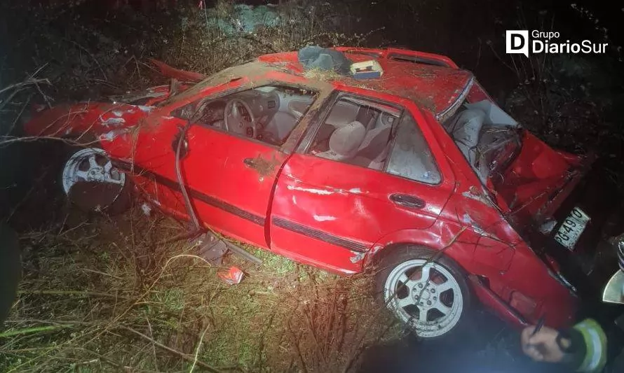 Osorno: accidente camino a Curaco deja tres lesionados