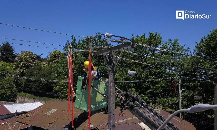 Anuncian corte de energía eléctrica en sector oriente de Osorno