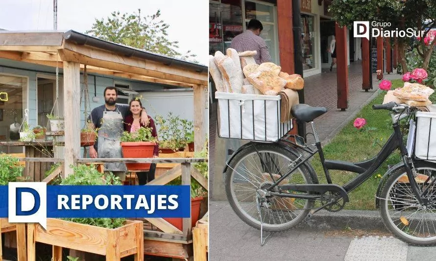 Sueños en bicicleta: panadería familiar partió en las calles de Puerto Varas 