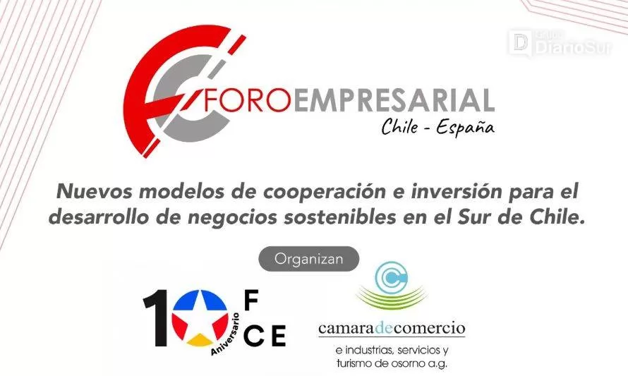 Anuncian segunda versión de Foro Empresarial Chile- España 