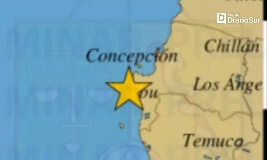 Fuerte sismo se percibe en el centro sur del país