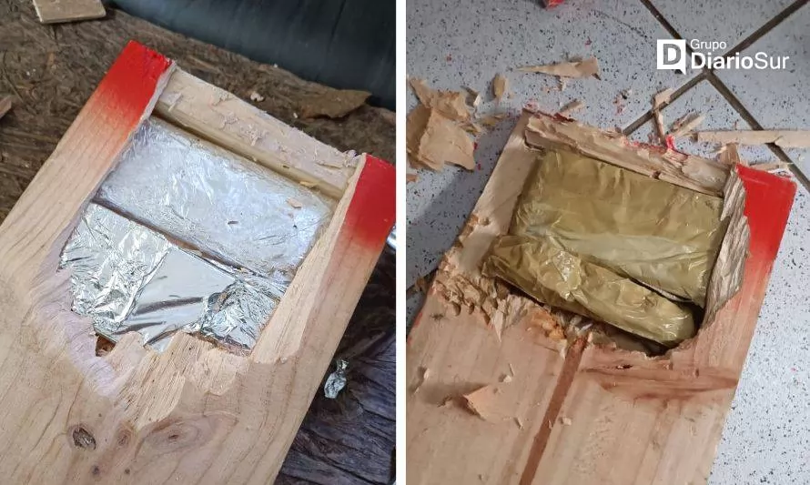 Intentan ingresar celulares y droga a cárcel de Osorno ocultos en madera 