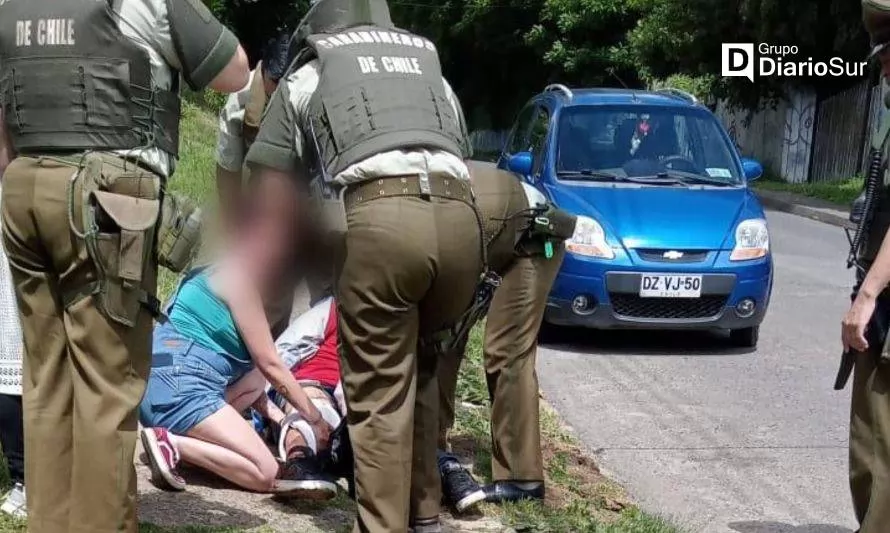 Persecución policial terminó con un hombre baleado por Carabineros en Ovejería
