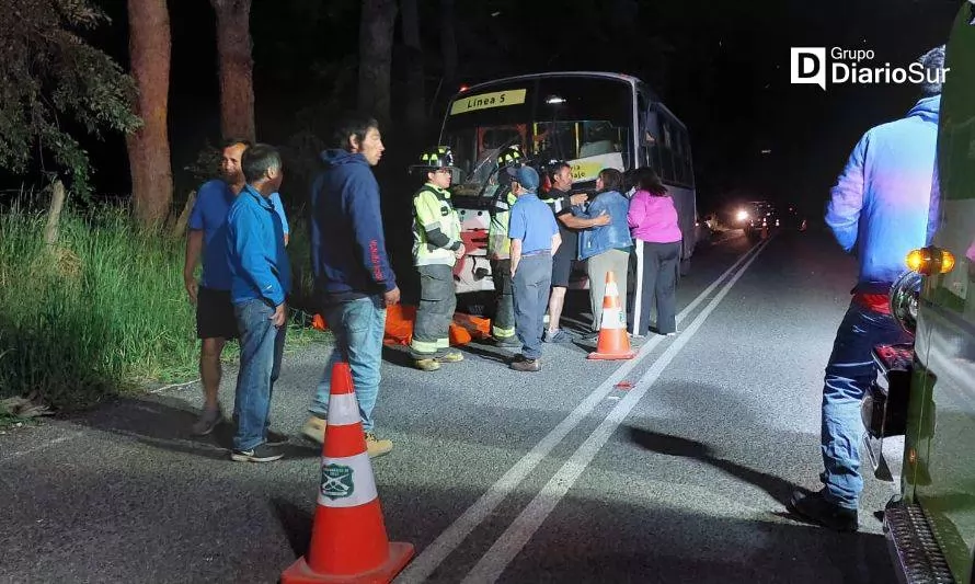 Identifican a ciclista fallecido tras ser atropellado por microbús en Osorno