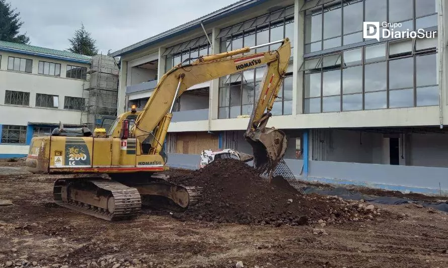 Municipio decretó liquidación del contrato de obras en emblemático liceo osornino