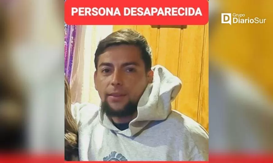 Buscan a joven desaparecido hace 15 días en Valdivia