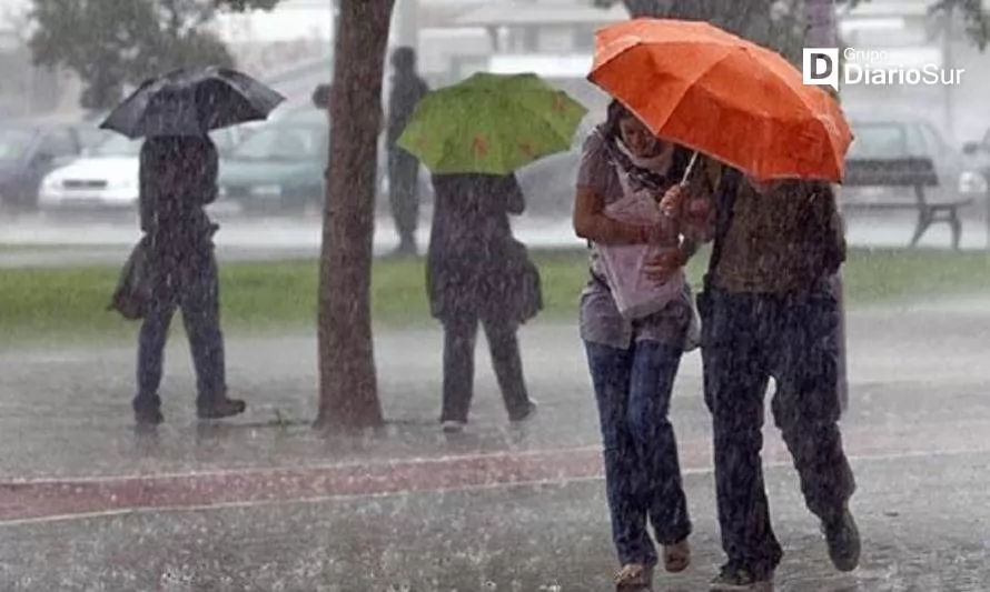 Anuncian precipitaciones y probables tormentas eléctricas para Osorno