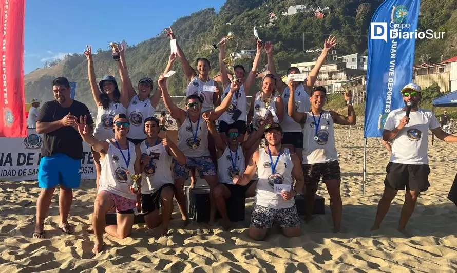 Campeonato internacional de vóleibol se tomó las playas de San Juan de la Costa