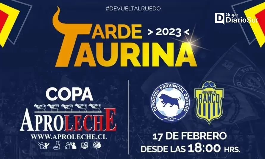 Tarde Taurina 2023: gran fiesta deportiva en Osorno