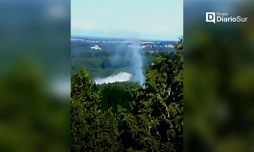 Bomberos de Osorno debieron acudir a dos incendios de pastizales