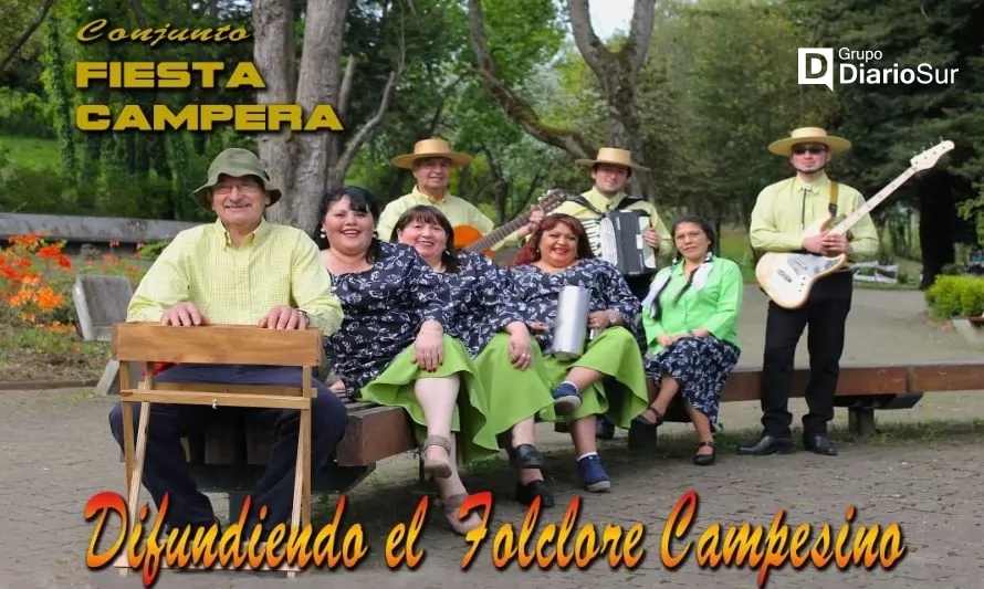 Agrupación Fiesta Campera se presentará en la Plaza de Osorno