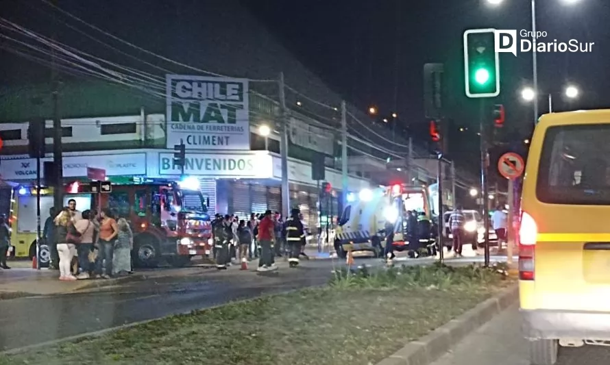 En Osorno: Conductor atropelló a hombre y huyó sin auxiliarlo
