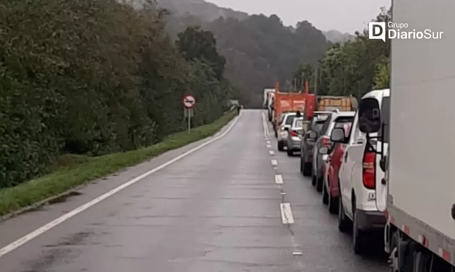 Habilitan ruta Valdivia-Paillaco tras fatal accidente en Santo Domingo