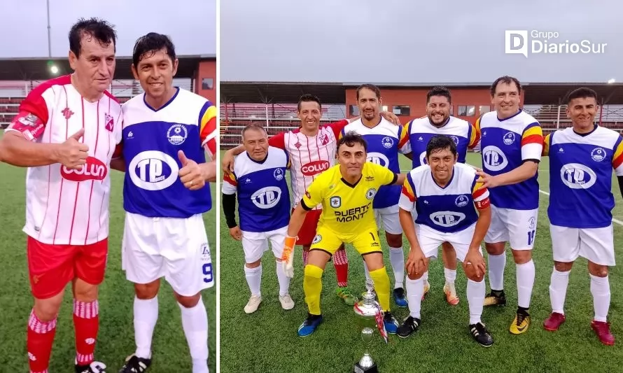 Históricos de Osorno y Valdivia solidarizaron con futbolista amateur