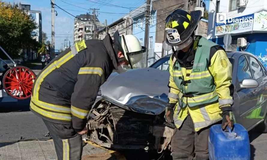 Accidente vehicular en Osorno