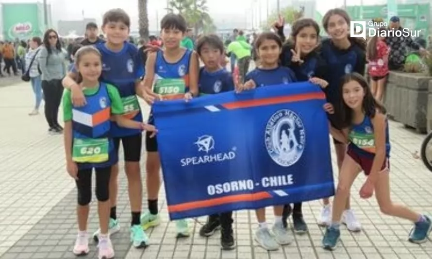 Orgullo deportivo: jóvenes atletas logran podio en Copa Milo en Concepción