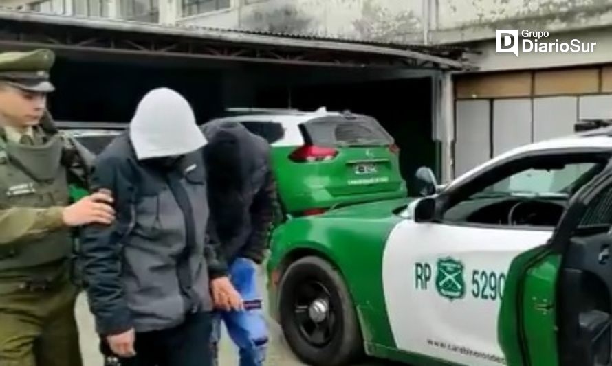 Carabineros detuvo a cuatro ladrones por robo en galería comercial