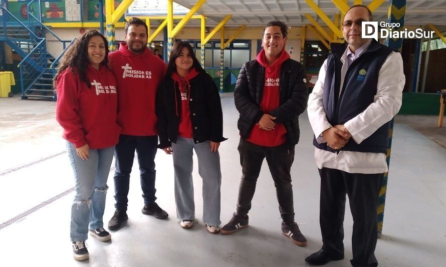 Dharma College de Purranque recibe a misioneros del Duoc