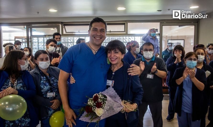 Emotiva despedida para funcionaria del Hospital Base de Osorno